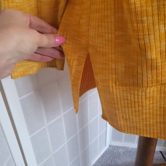 Escada Yellow Orange Long Cardigan Vintage 8 - Picture 4 of 9